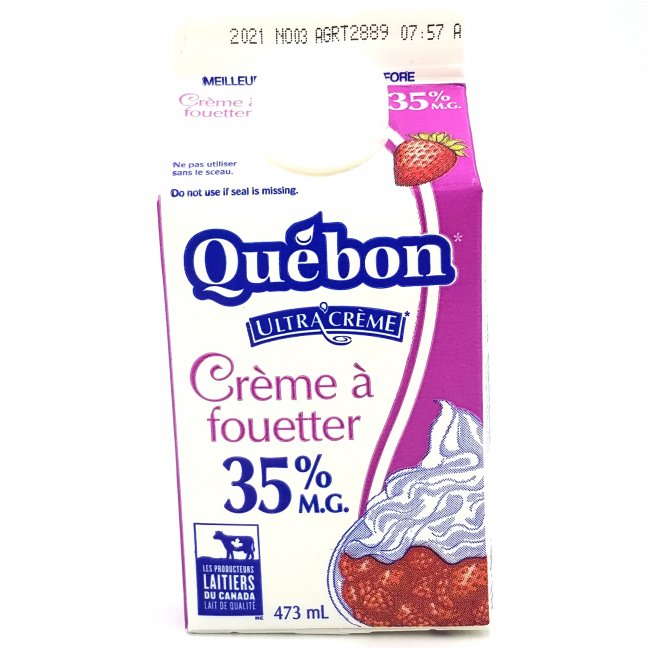 Crème à fouetter 35%