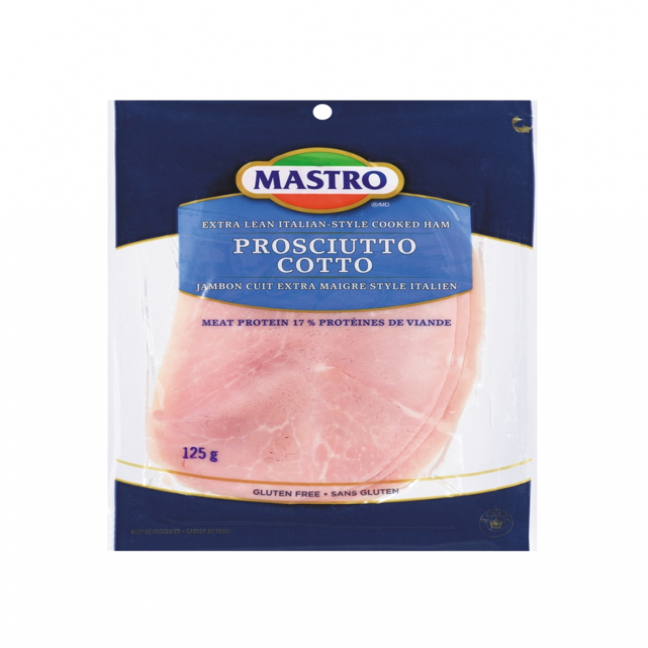 Prosciutto cotto tranché