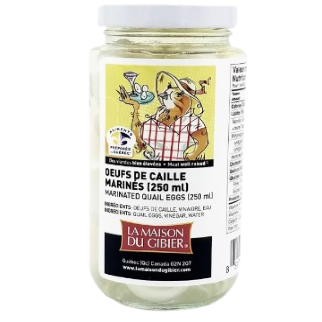 Oeufs de caille marinés