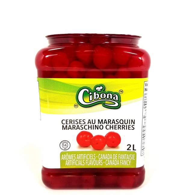 Cerise rouge au marasquin