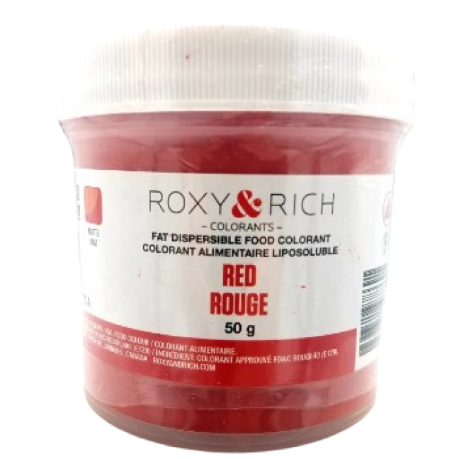 Red dispersible food colorant