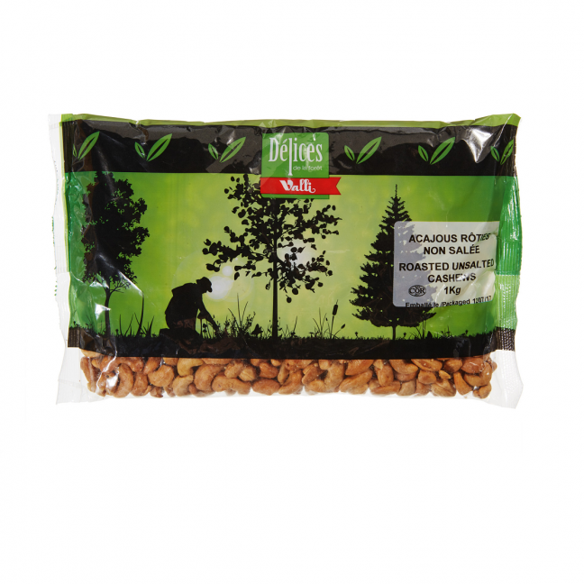 Roasted unsalted cashews