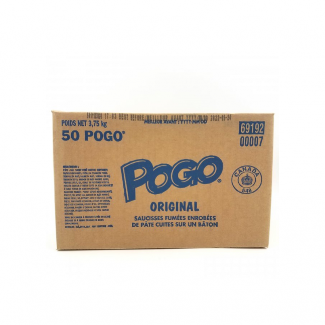 Coated smoked sausages on frozen stick