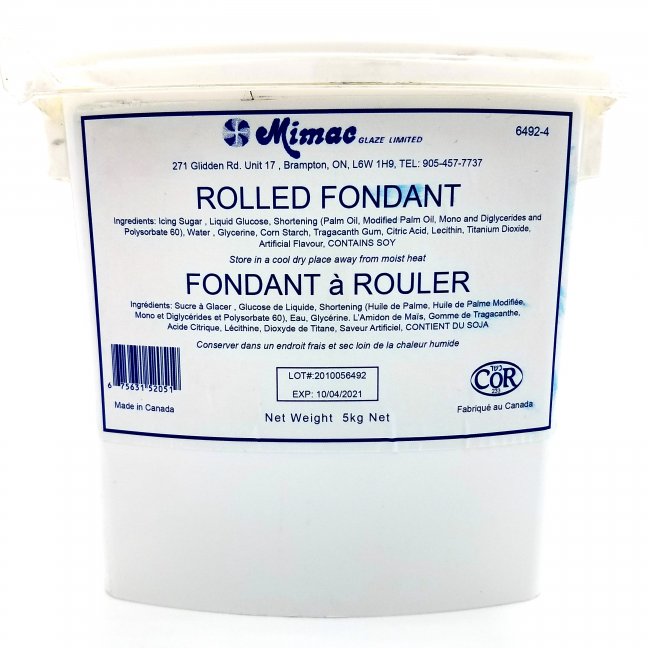 Rolled fondant