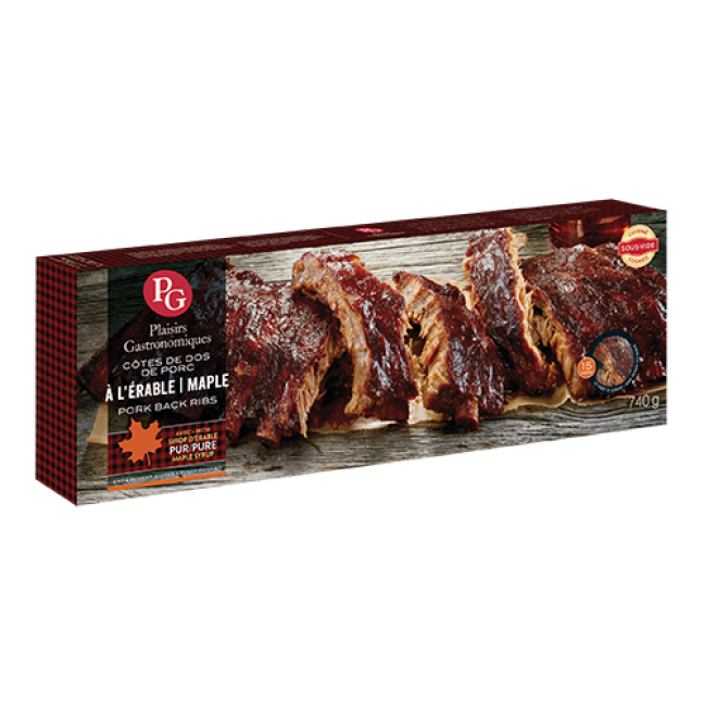 Fresh Maple flavor Back ribs