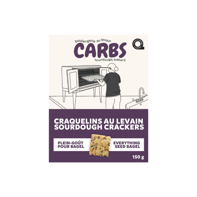 Craquelins au levain plein-gout pour bagel