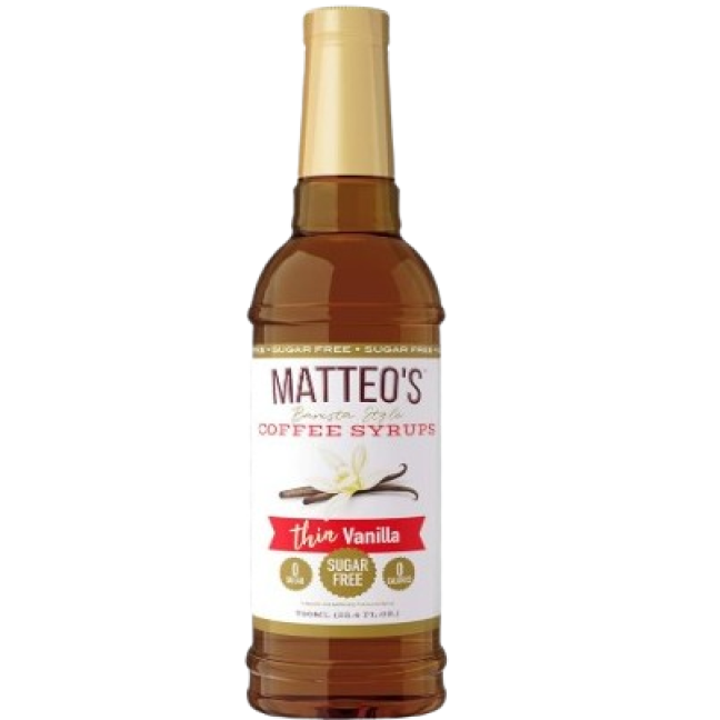 Sirop de café vanille