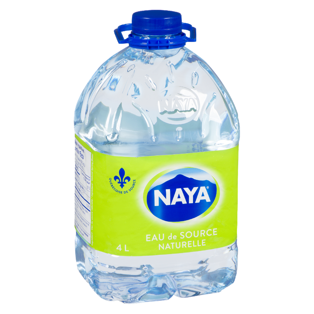 Eau de source naturelle 4 L