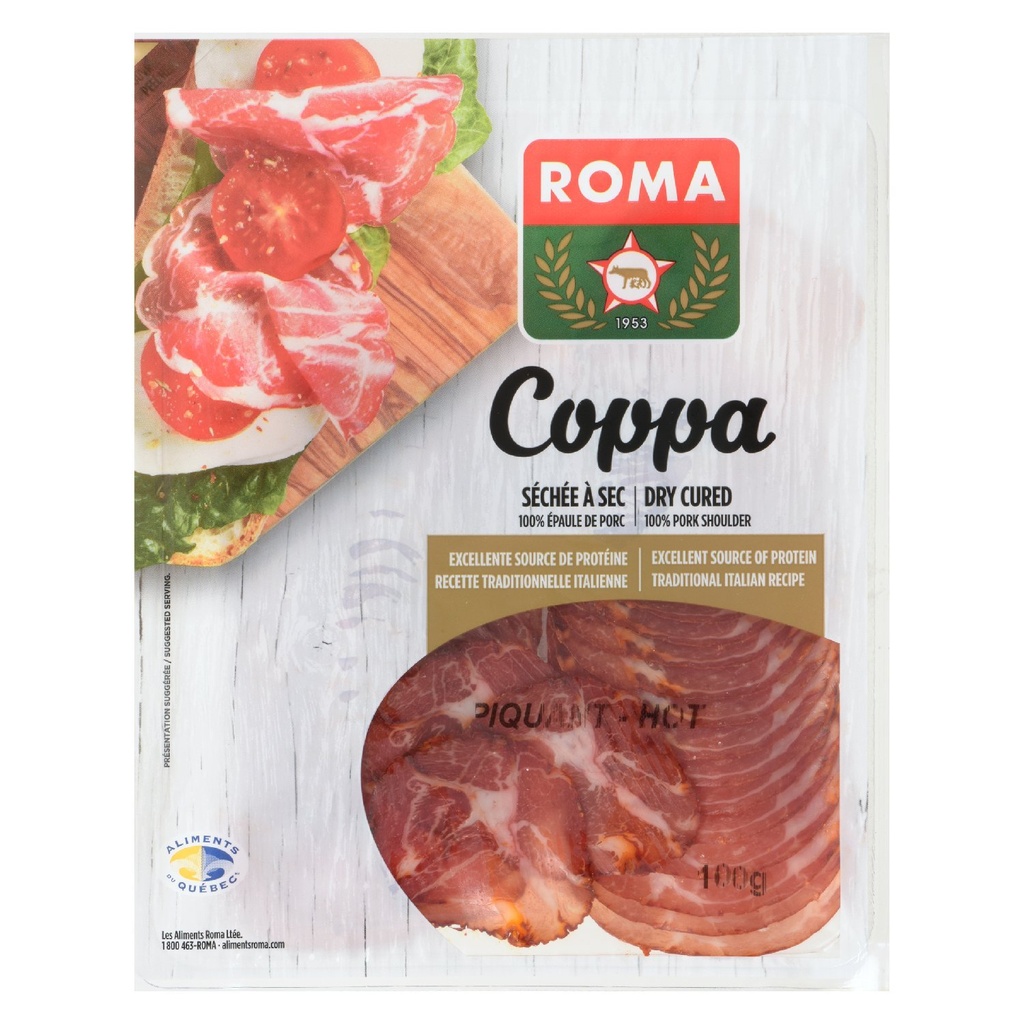 Coppa piquante tranchée 100 g