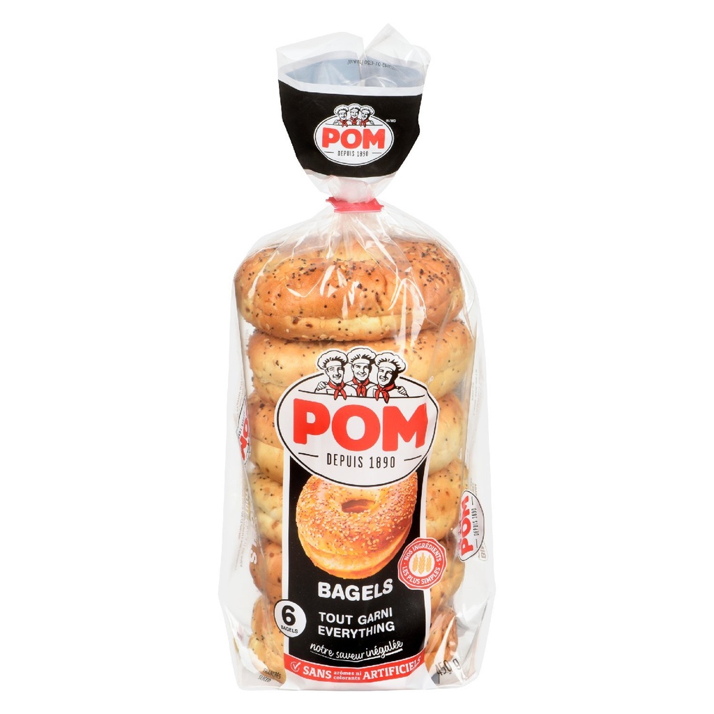 Bagels tout garni x6