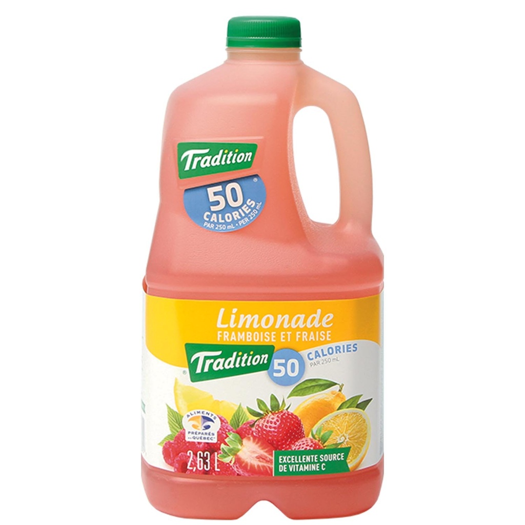 Fresh Raspberry Strawberry Lemonade 2.25 L