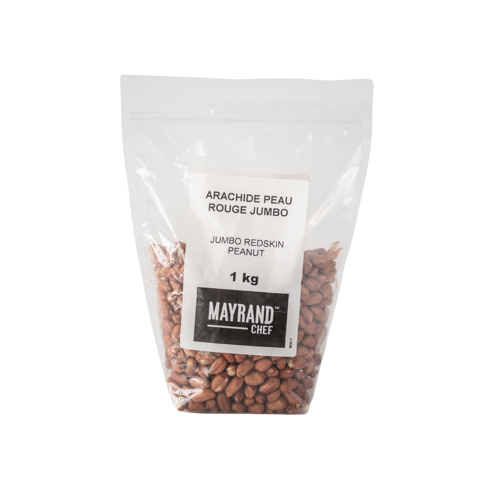 Arachide jumbo peau rouge 1 kg