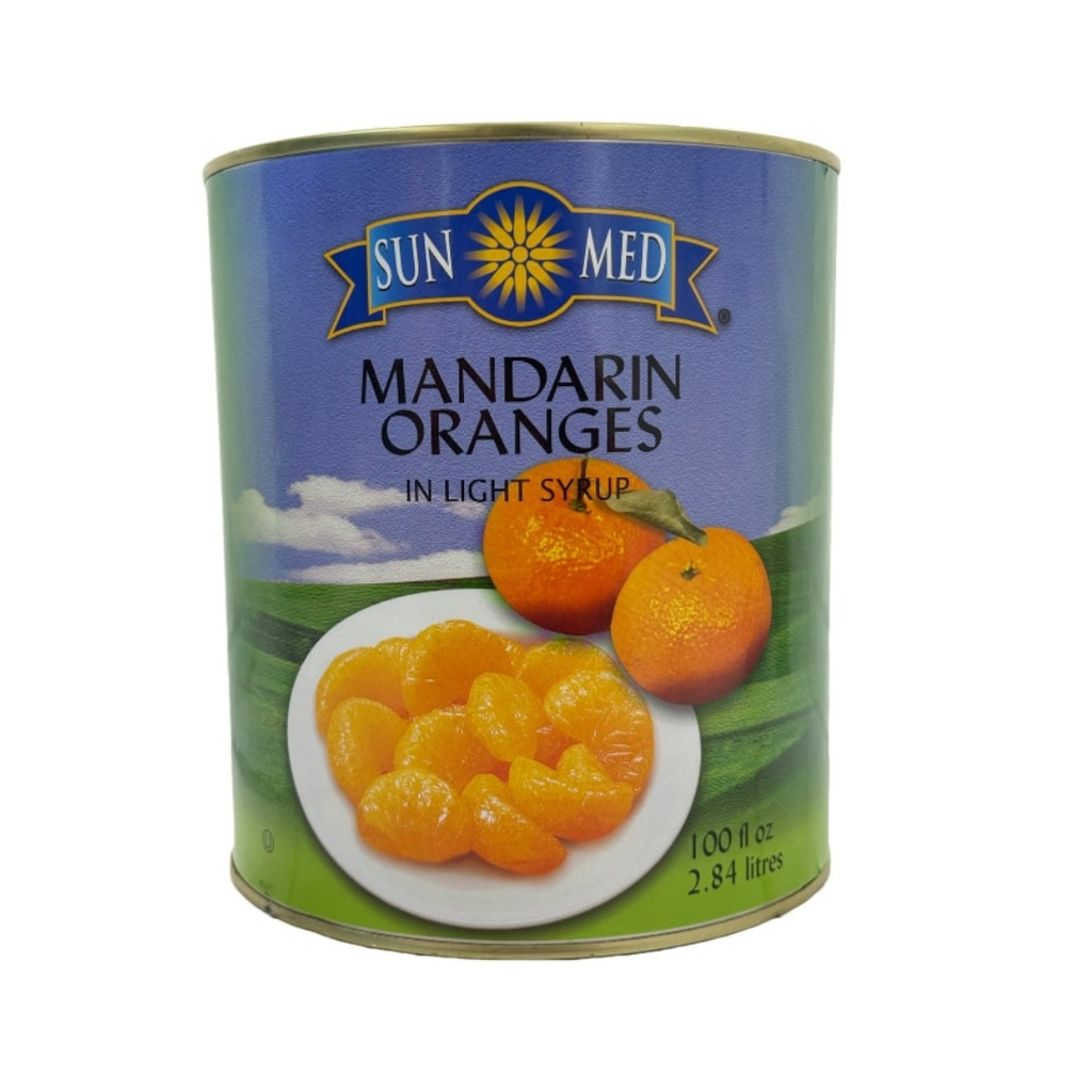 Mangerines in segments in a Light Syrup 2,84 L