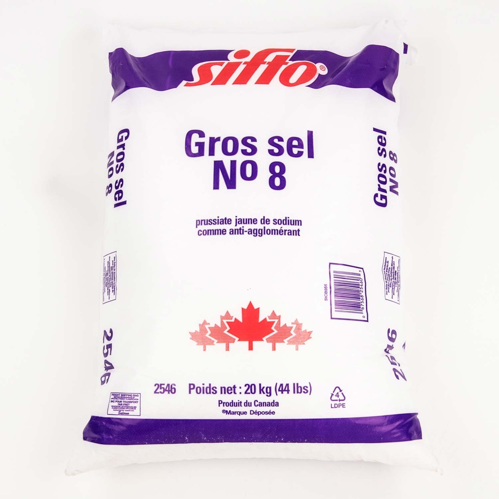 Gros sel à marinade #8 20 kg