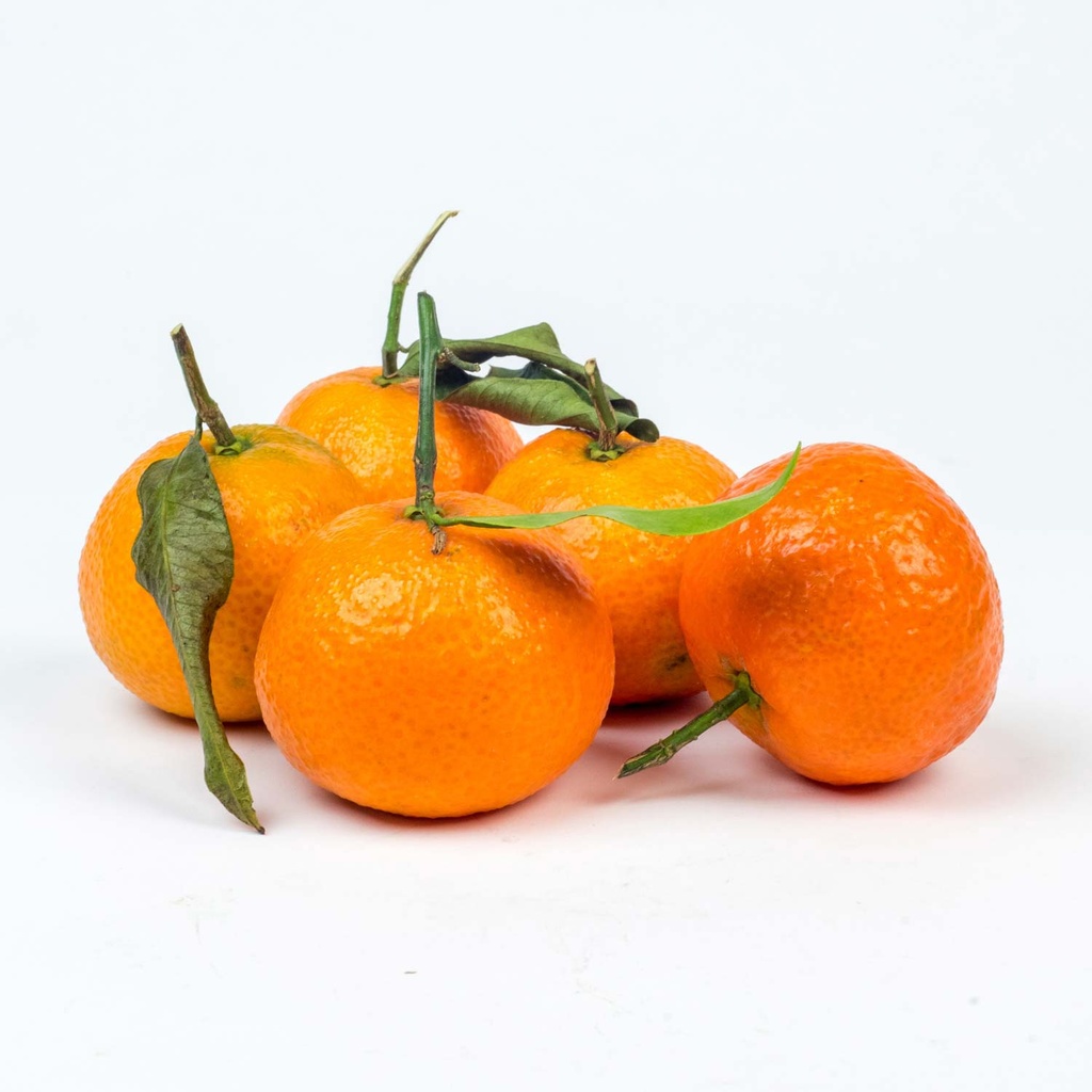 Clementine with Leaves