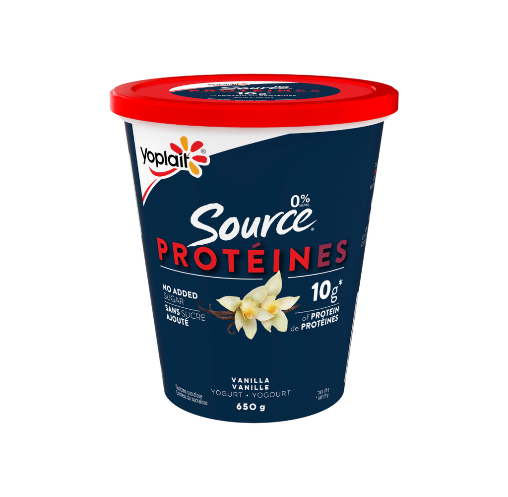 Yogourt vanille protéine 625 g