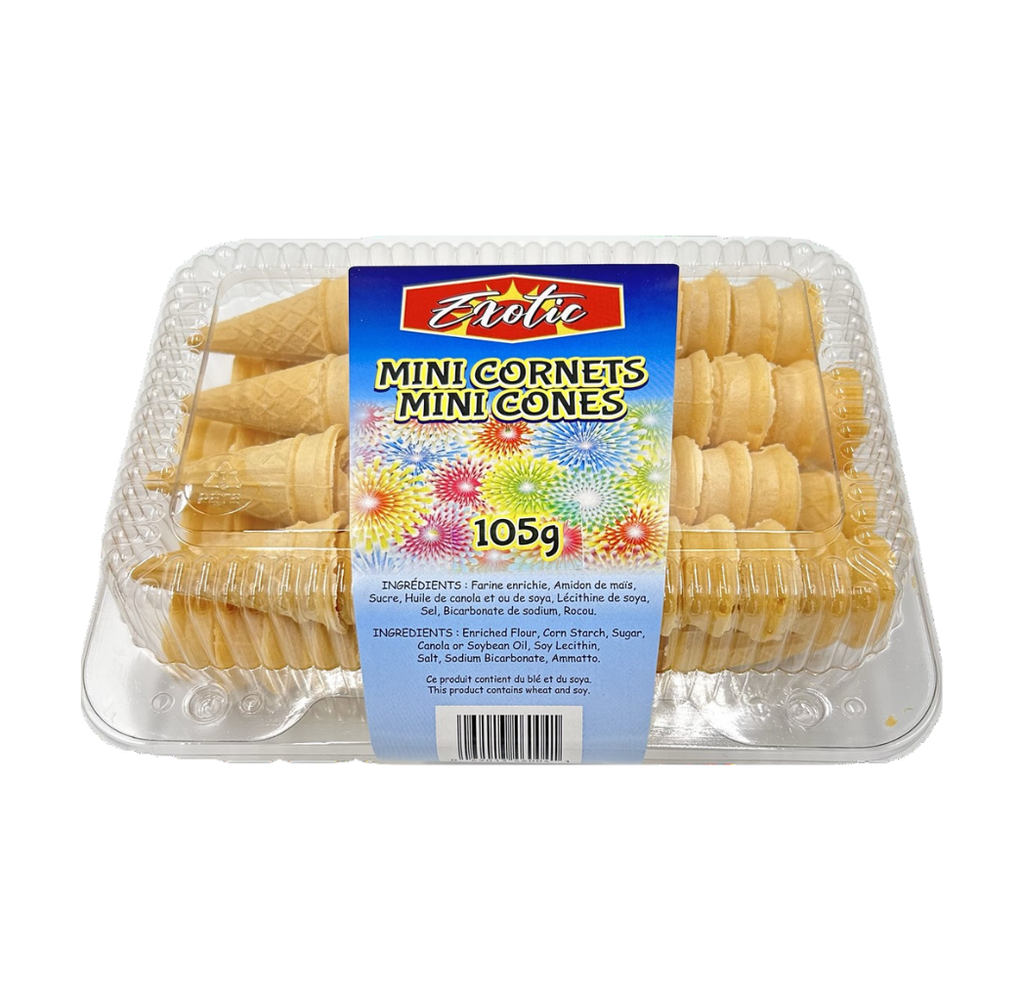 Mini cornet à crème glacée 120 g