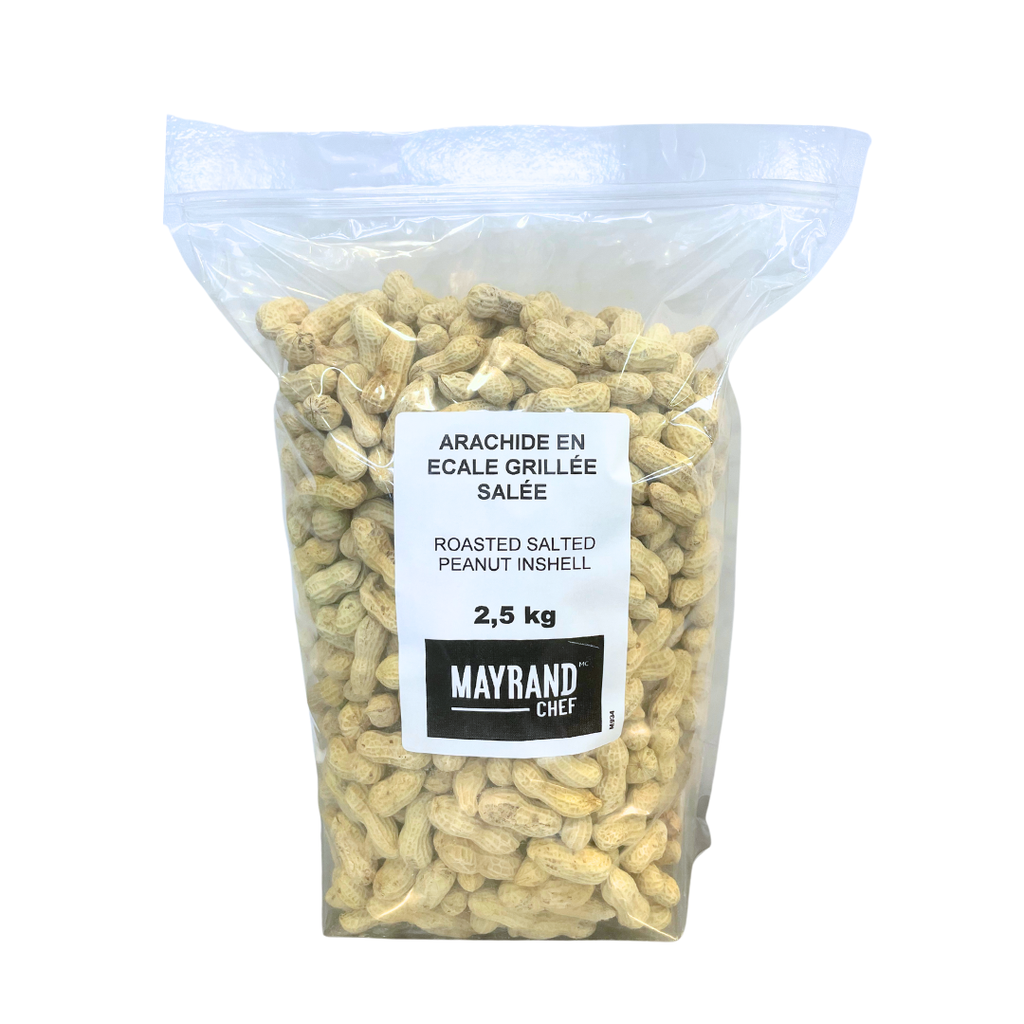 Arachide en écale grillée salée 2,5 kg