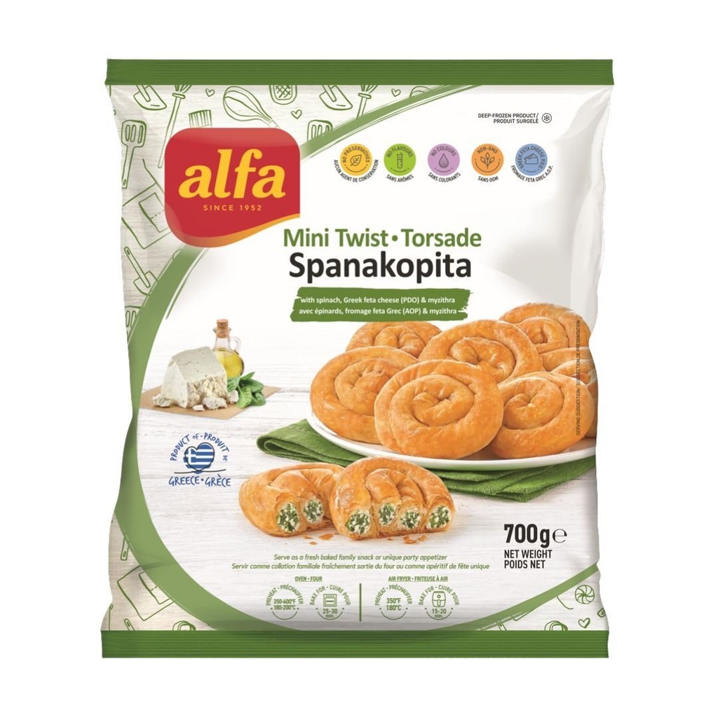 Mini Twist Spanakopita 700 g