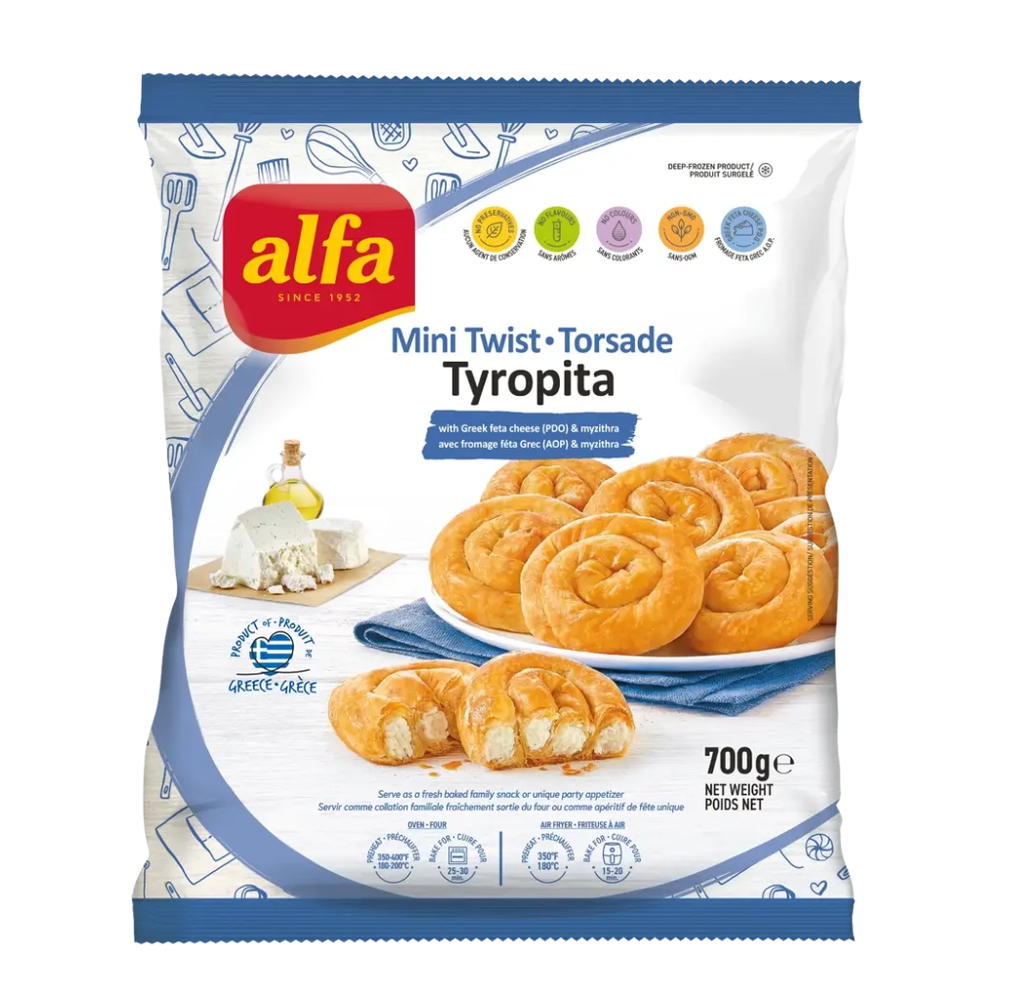 Mini torsade tyropita 700 g