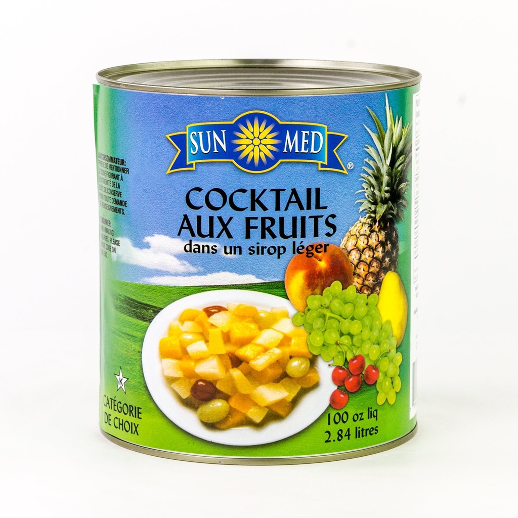 Cocktail de fruits 2,84 L