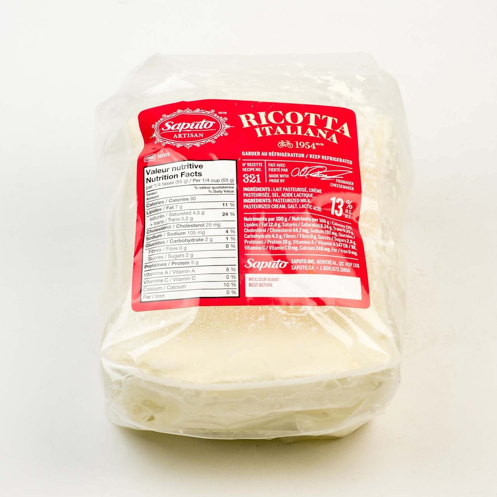 Ricotta italienne 2,2 kg