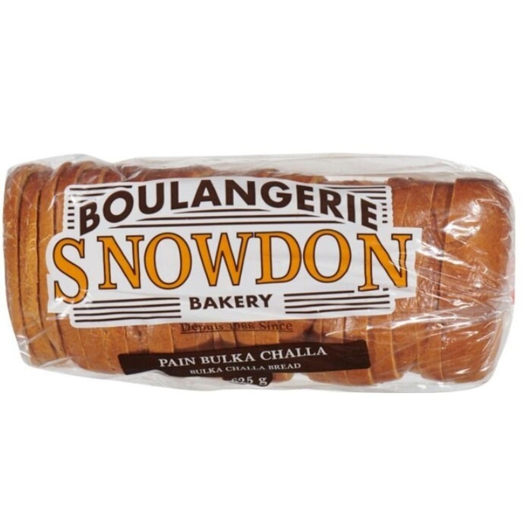 Pain Bulka Challah tranché 625 g