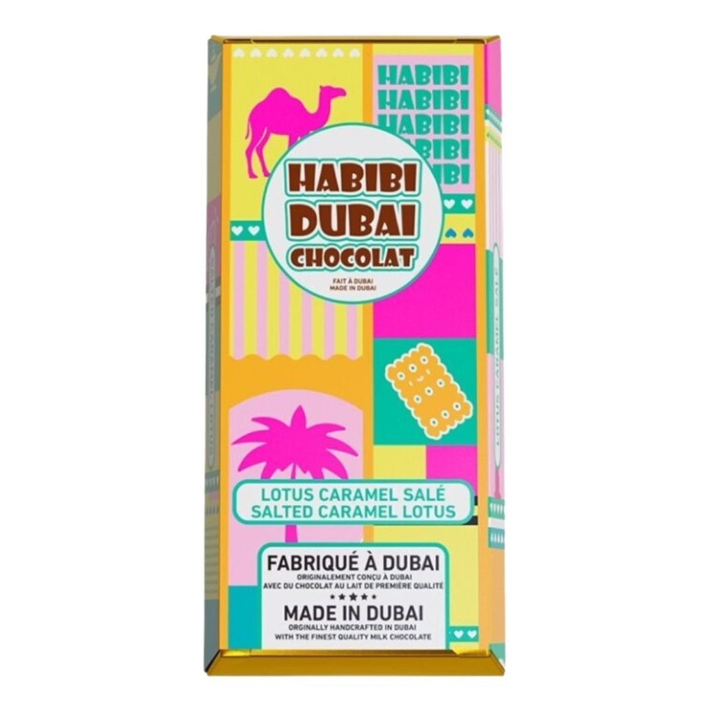 Chocolat lotus caramel salé 200 g