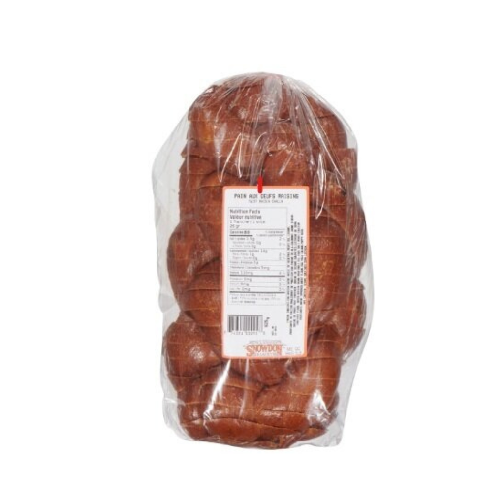 Pain torsadé raisin challah 625 g