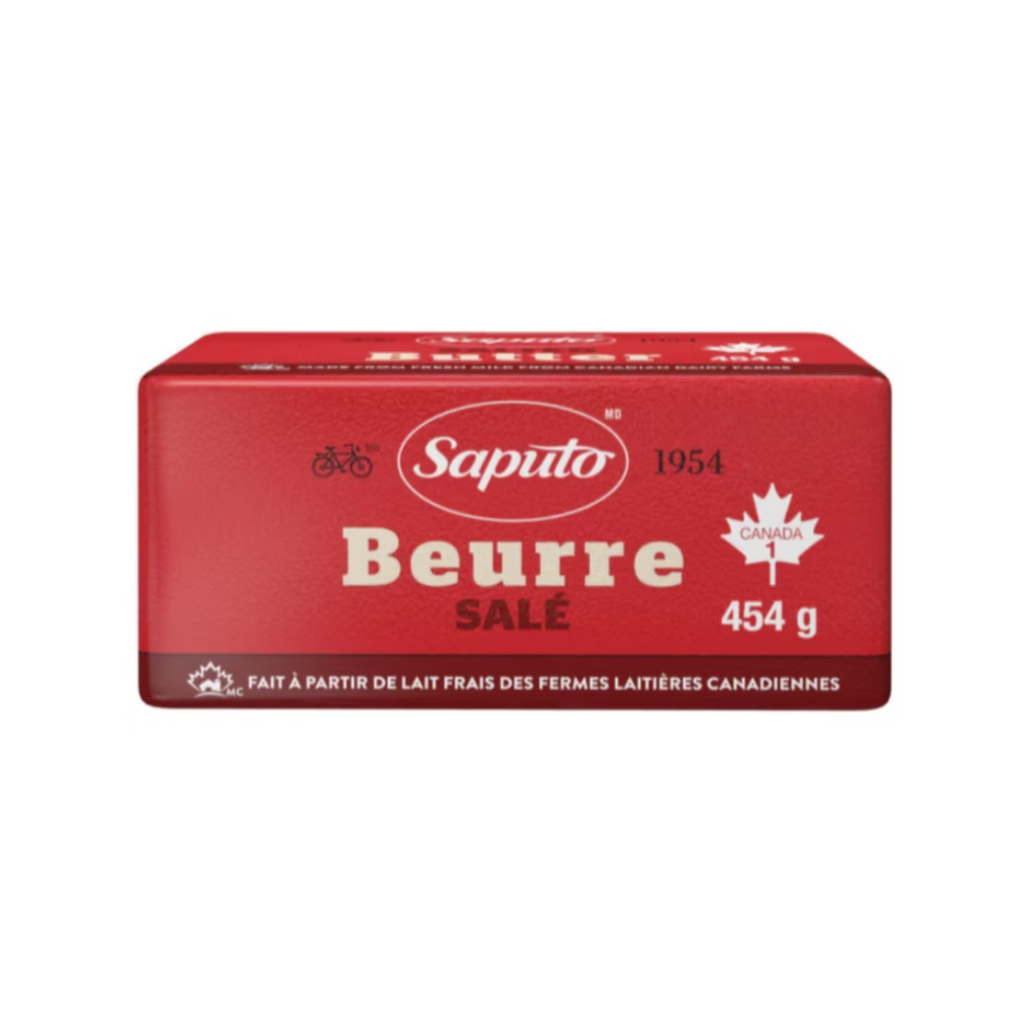 Beurre salé 454 g