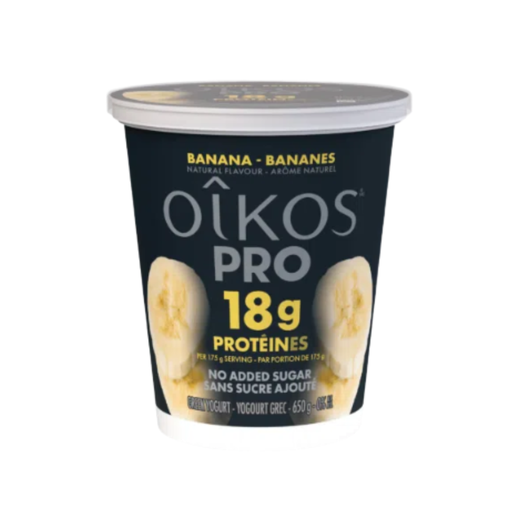 Banana Protein Greek Yogurt 0% 650 g