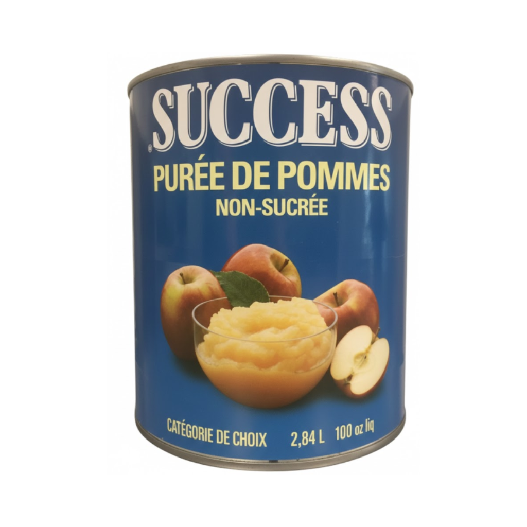 Compote pomme non sucrée 2,84 L