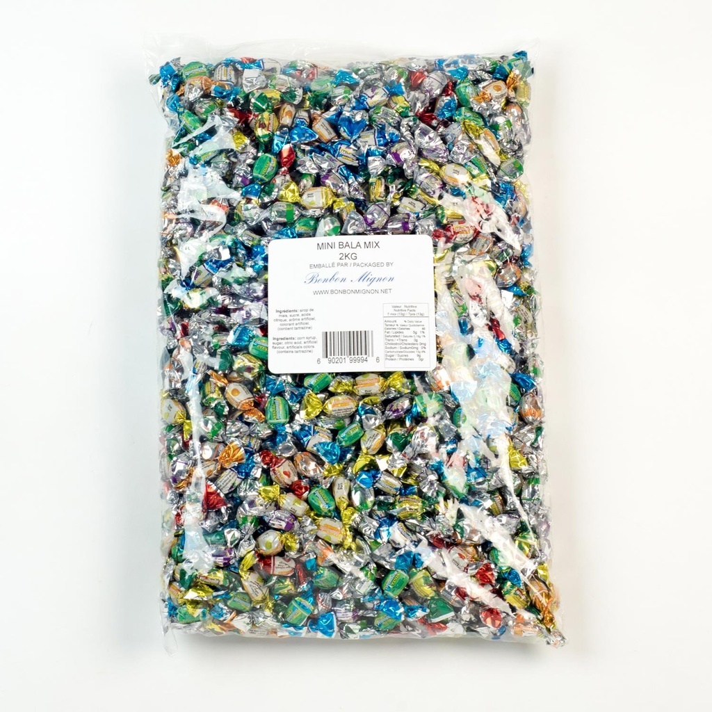 Bonbon mélange mini bala 2 kg
