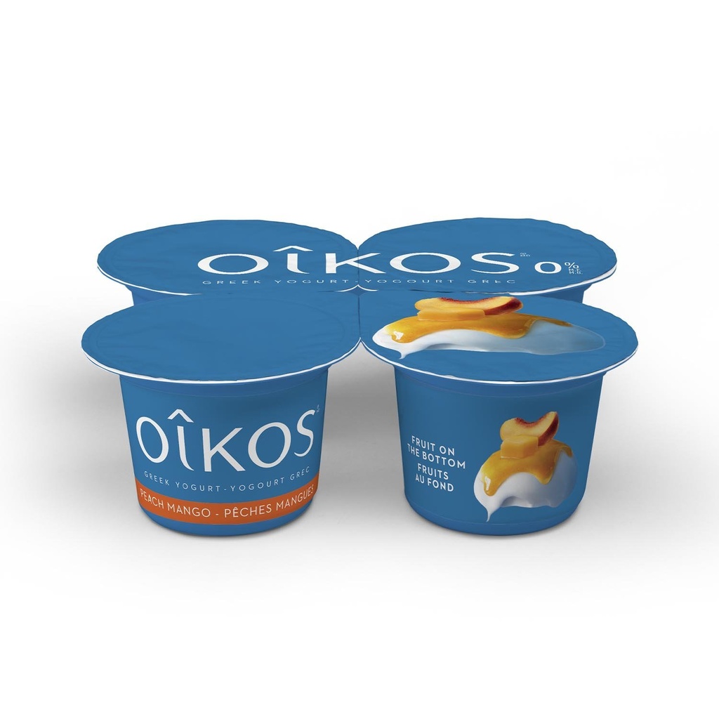 Peach Mango Greek Yogurt 0% x4