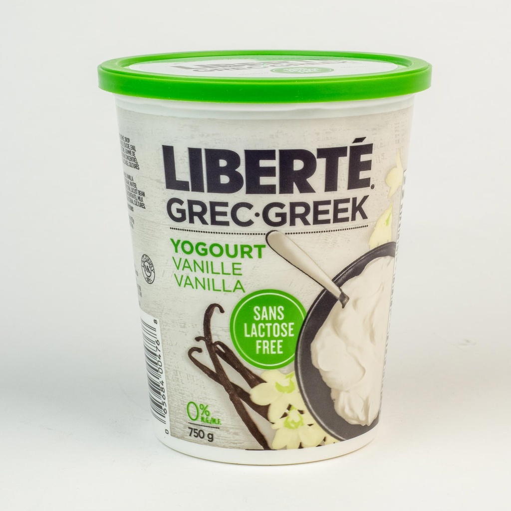 Vanilla Greek Yogurt 750 g