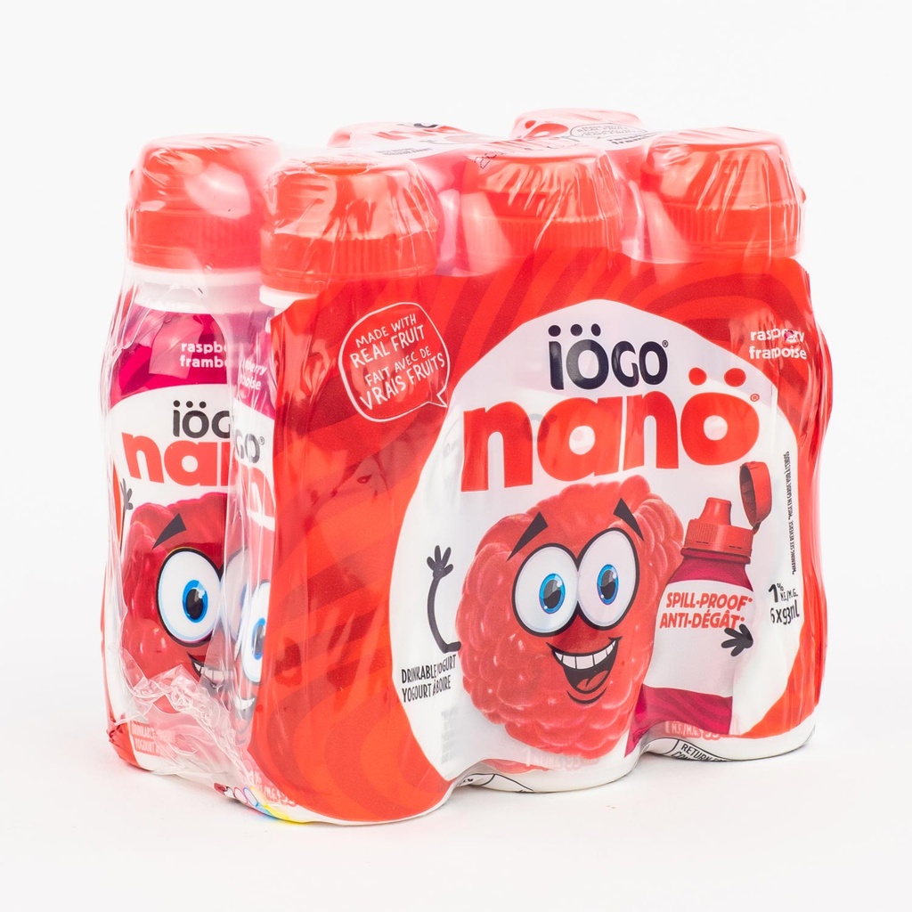 Yogourt à boire framboise x6