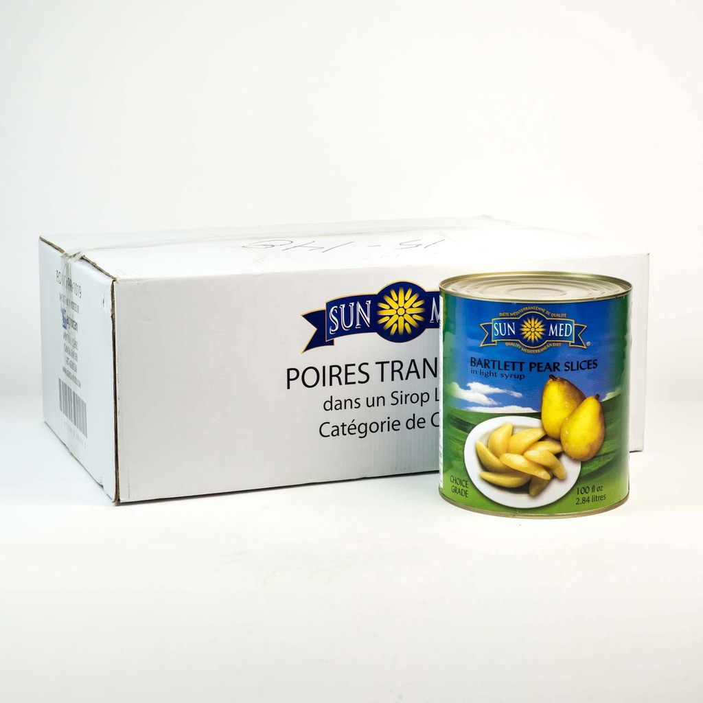 Sliced Barlett Pears 2.84 L