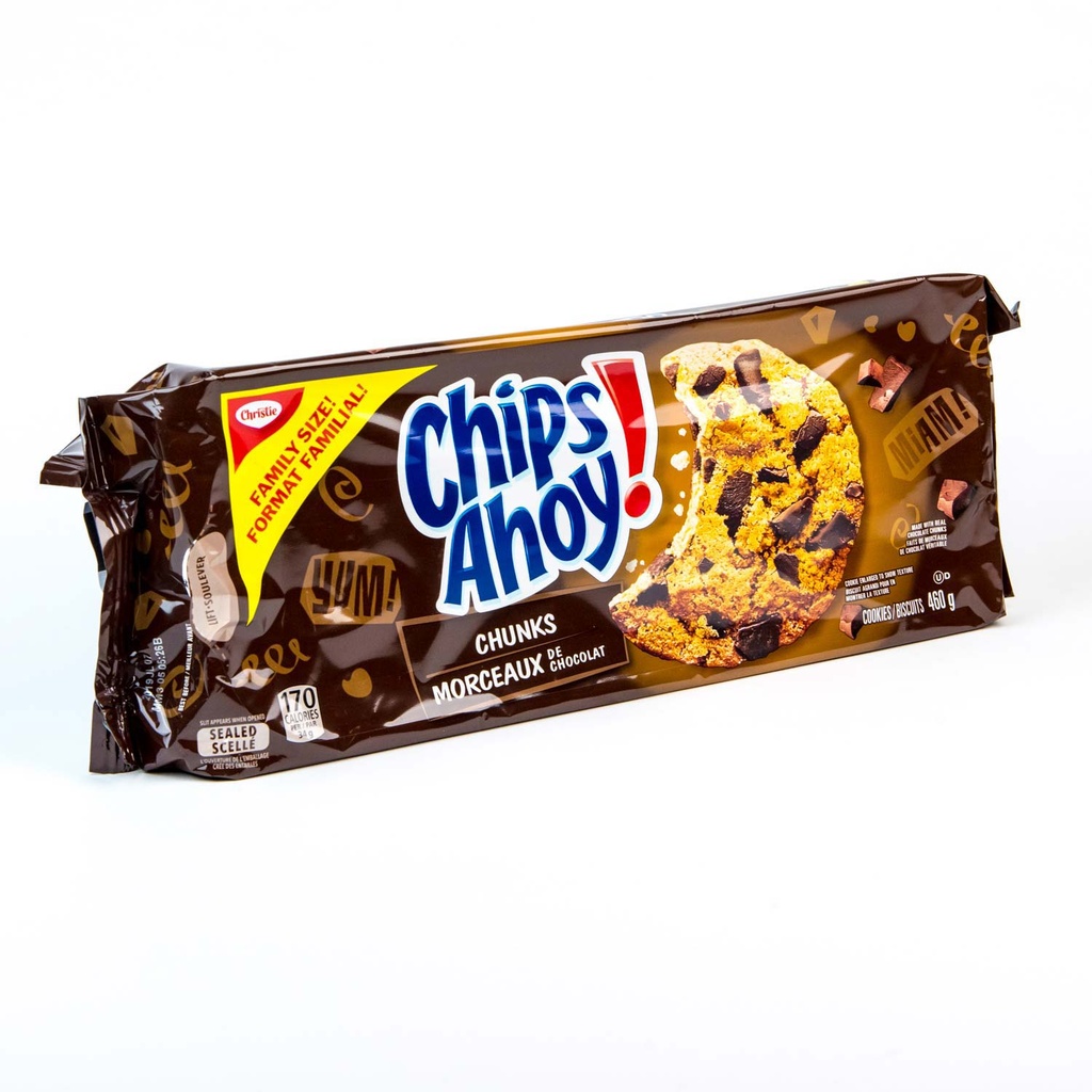 Biscuits Chips Ahoy avec morceaux de chocolat 460 g