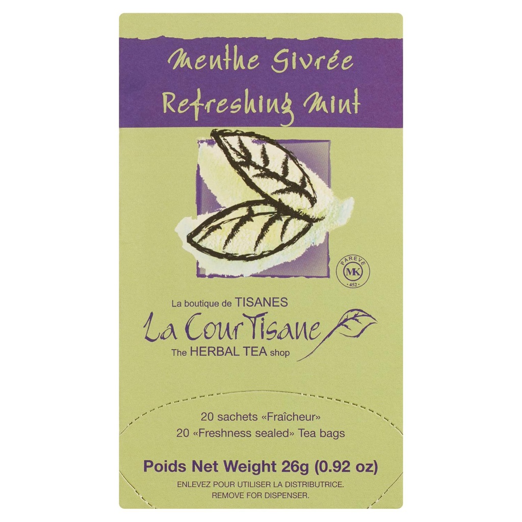 Tisane menthe givrée x20 26g