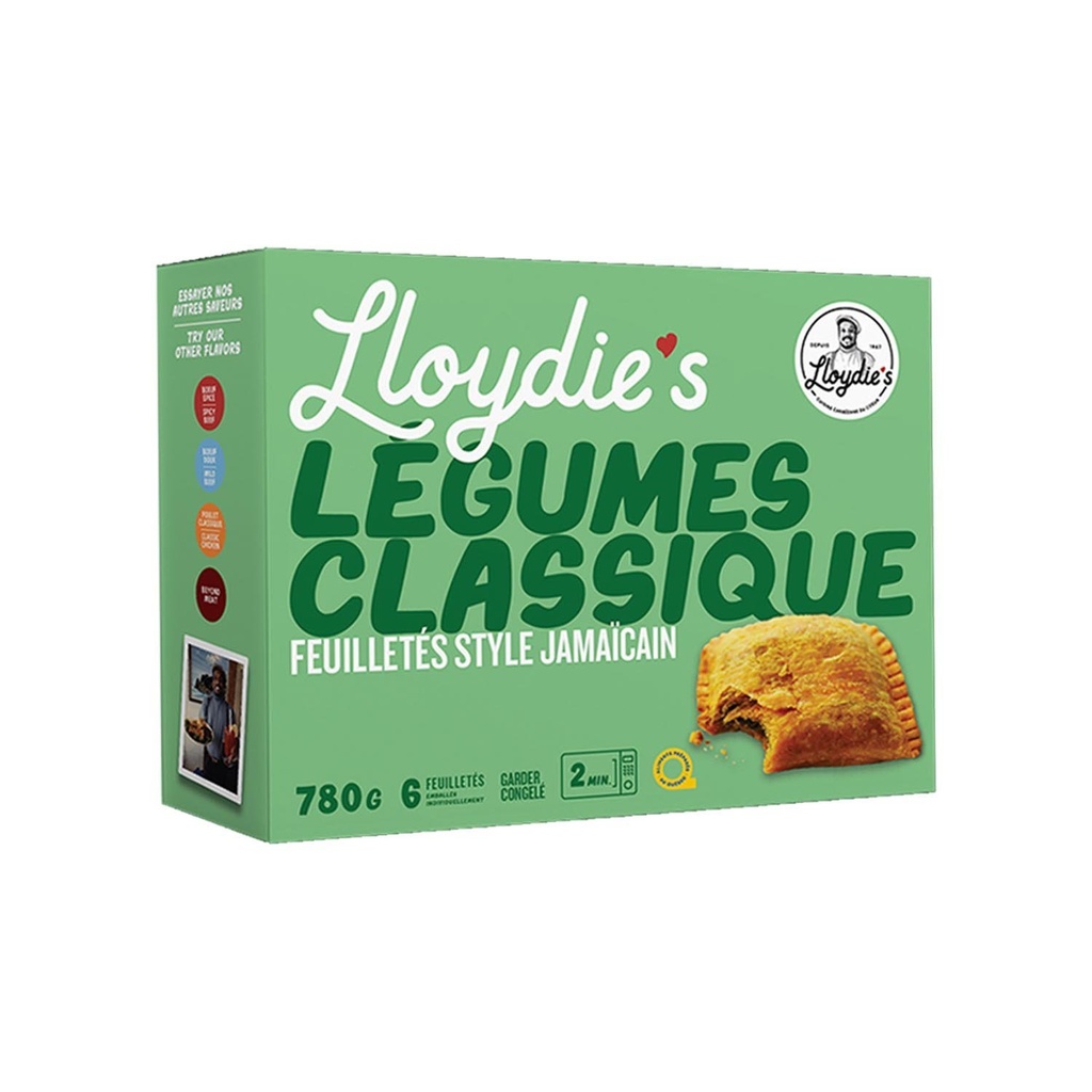 Vegetable Jamaican Style Patties 780 g