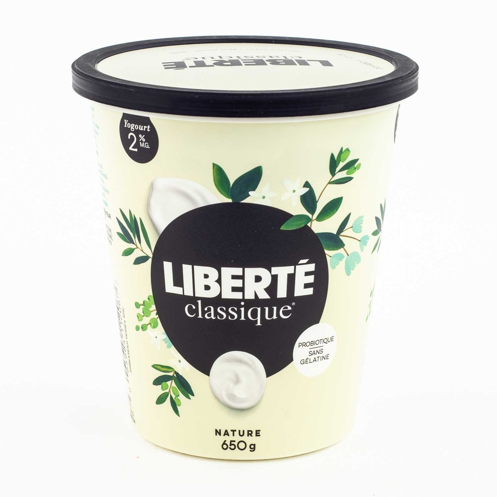 2% Plain Yogurt 650 g