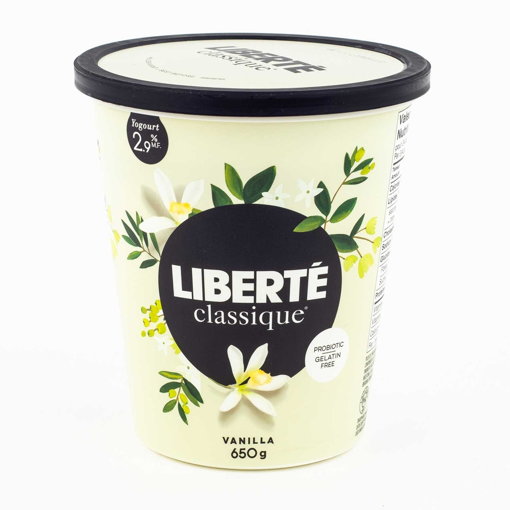 Vanilla 2.9% Yogurt 650 g
