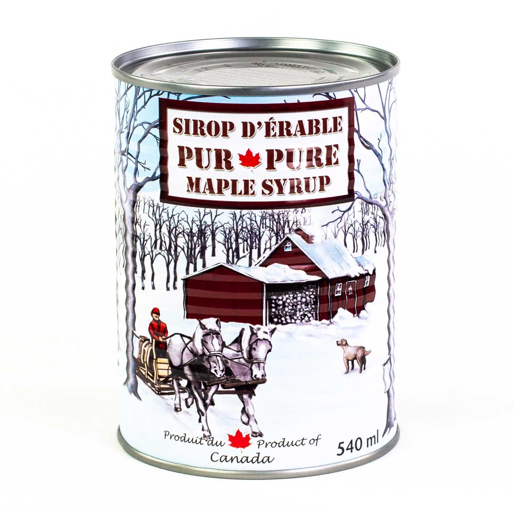 Sirop d'érable ambré 540 ml