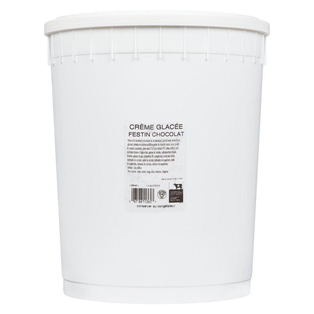 Crème glacée au chocolat 11,4 L