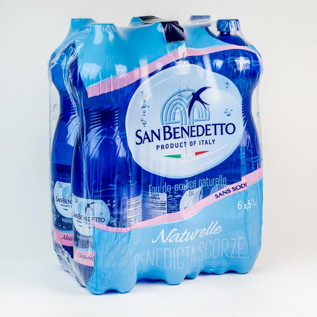 Eau de source naturelle 1,5 L