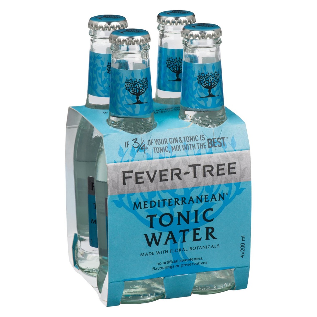 Eau tonique méditerranéenne 200 ml x4