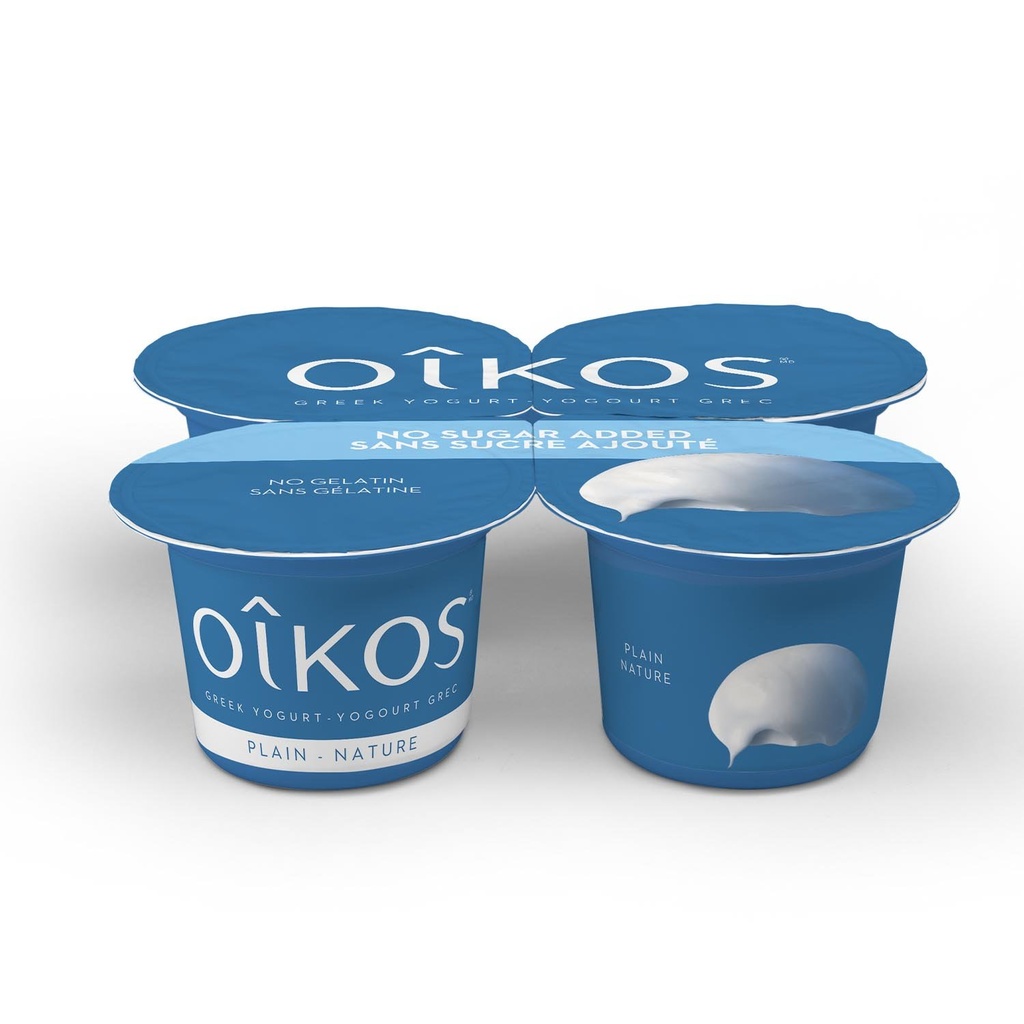 2% Plain Greek Yogurt 100 g x4