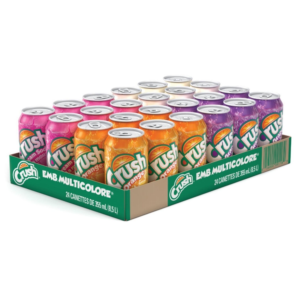Soft Drink Assorted Flavours 355 ml x24