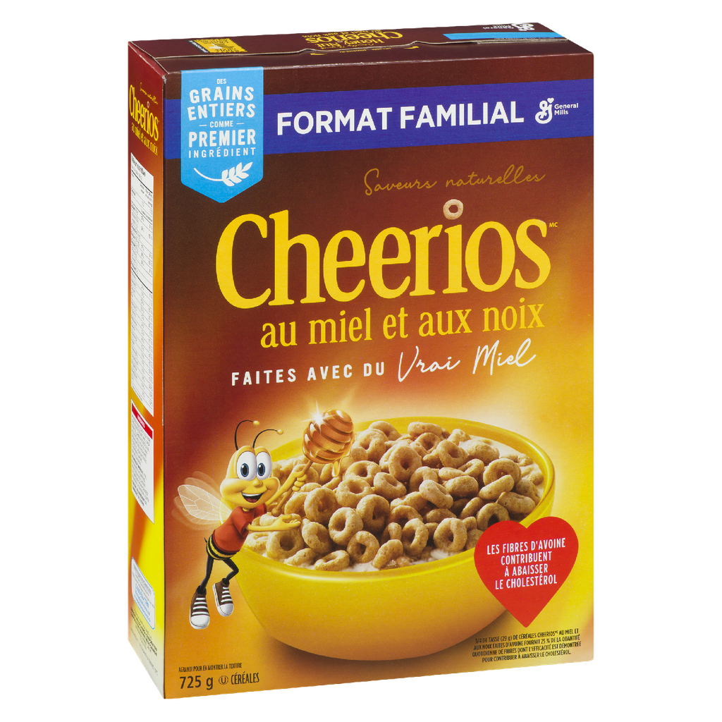 Céréales miel noix Cheerios 725 g