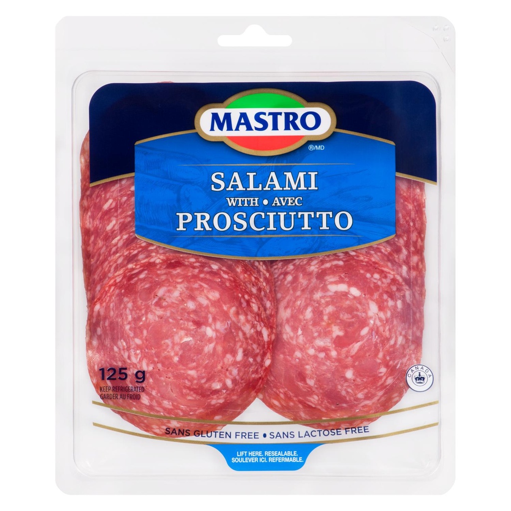 Salami prosciutto tranché 125 g